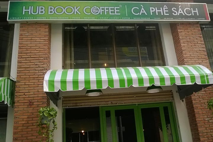 hub book coffee – quán cà phê cho người nghiện sách ở sài thành