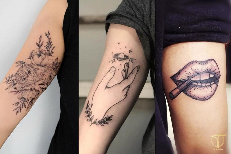 Gợi ý hình xăm đẹp trên bắp tay dành cho nam  Phần 1  Owl Ink Studio   Xăm Hình Nghệ Thuật