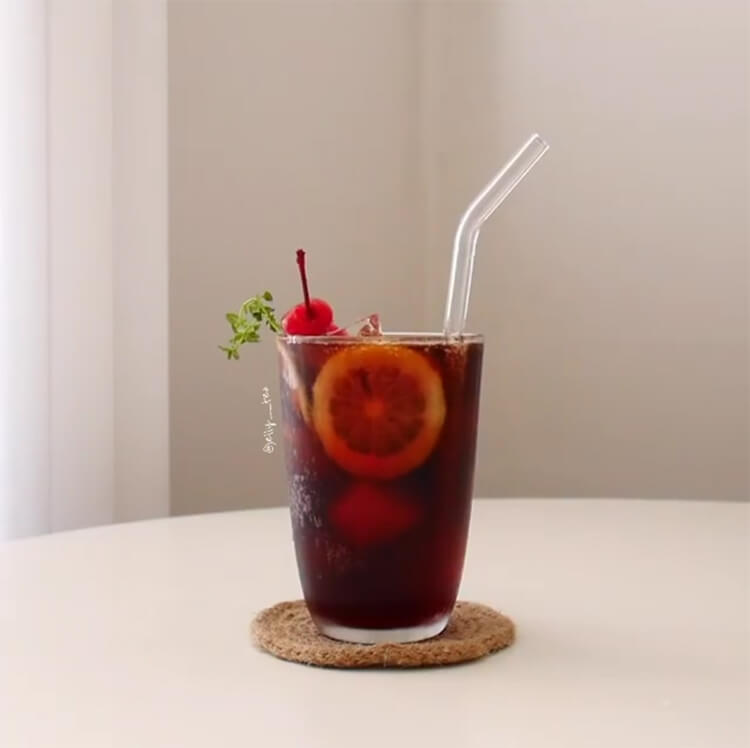 công thức cách làm cherry coke