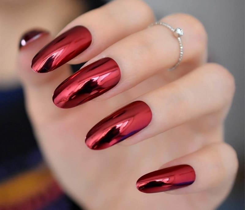 nail đẹp, tiết lộ 10 mẫu nail tráng gương đẹp nhất mọi thời đại