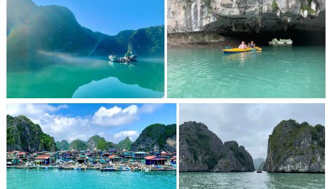 Viet Hai – the ancient fishing village is the most interesting family today because of its beautiful wild beauty