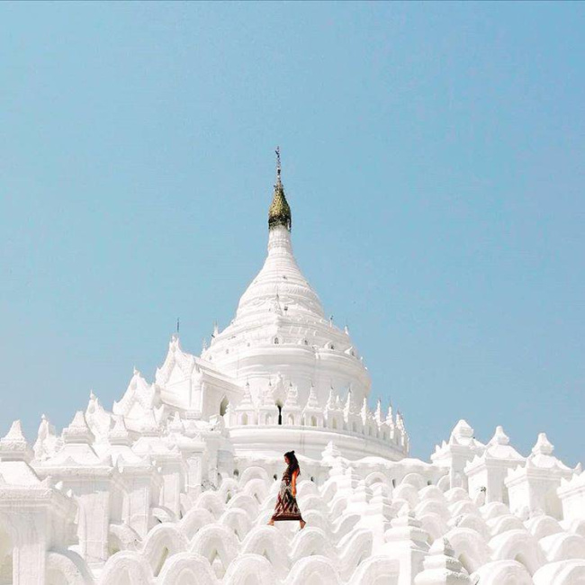 Điên đảo hội check-in chùa trắng nức tiếng Myanmar nhưng hiếm người hay