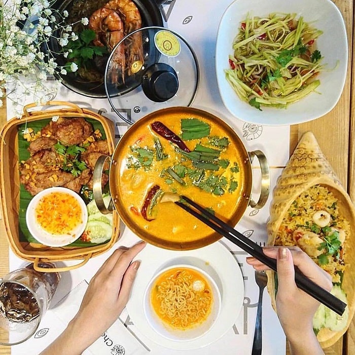 Top nhà hàng Thái ngon ở Hà Nội 'must try' chuẩn vị xứ chùa Vàng