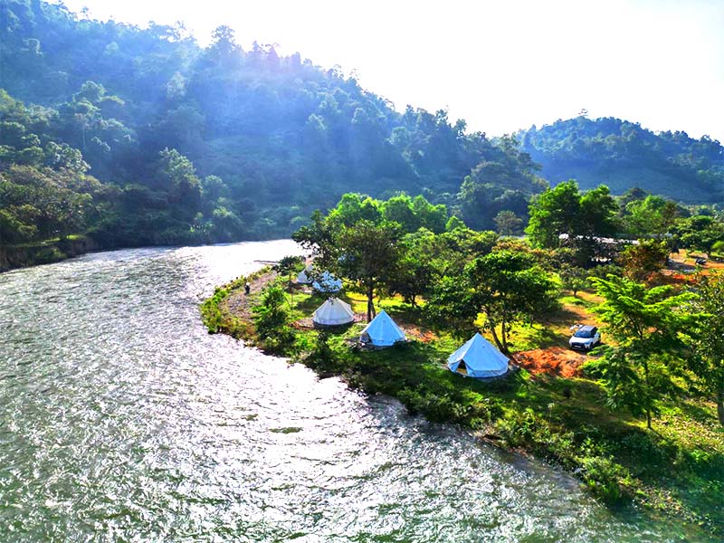 khu du lịch suối la ngâu – điểm cắm trại đẹp nhất hè 2023