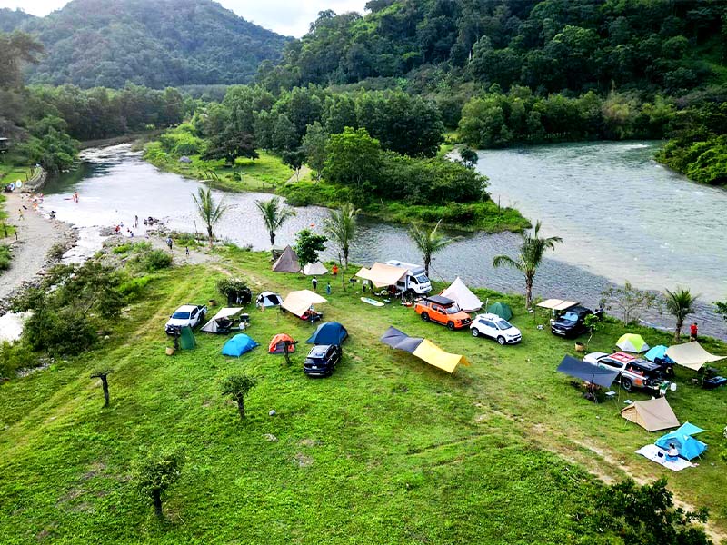 khu du lịch suối la ngâu – điểm cắm trại đẹp nhất hè 2023