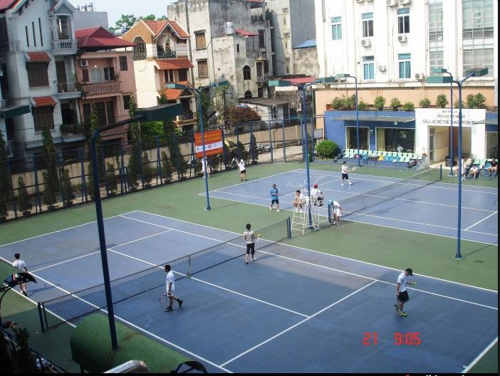 top 10 các sân tennis ở hà nội uy tín và chất lượng