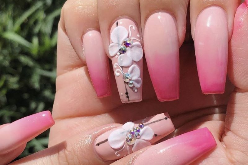 nail đẹp, top 15+ những mẫu nail bướm xinh đẹp sống động rực rỡ