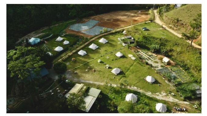 The camping site that was once hosted by singer Amee suddenly became famous as a new discovery of “Da Lat addicts”.