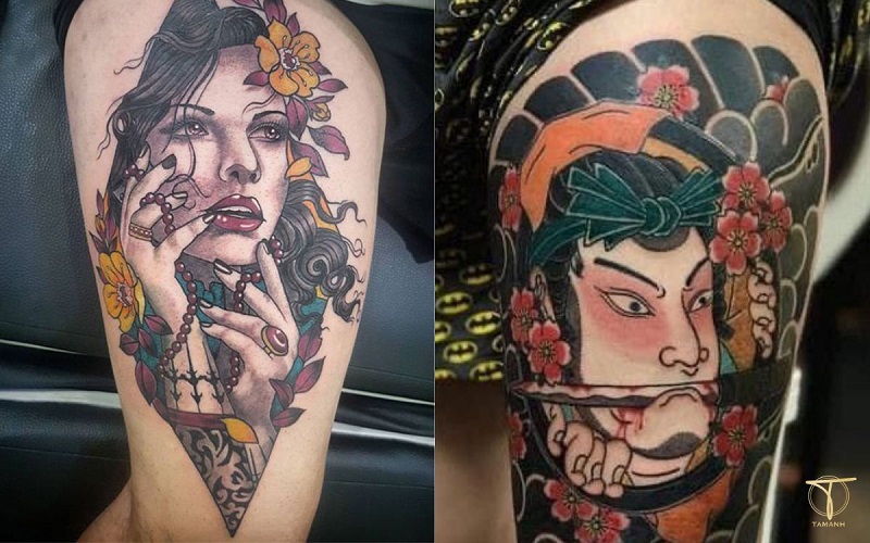 101+ most beautiful and meaningful thigh tattoos for men and women in 2023