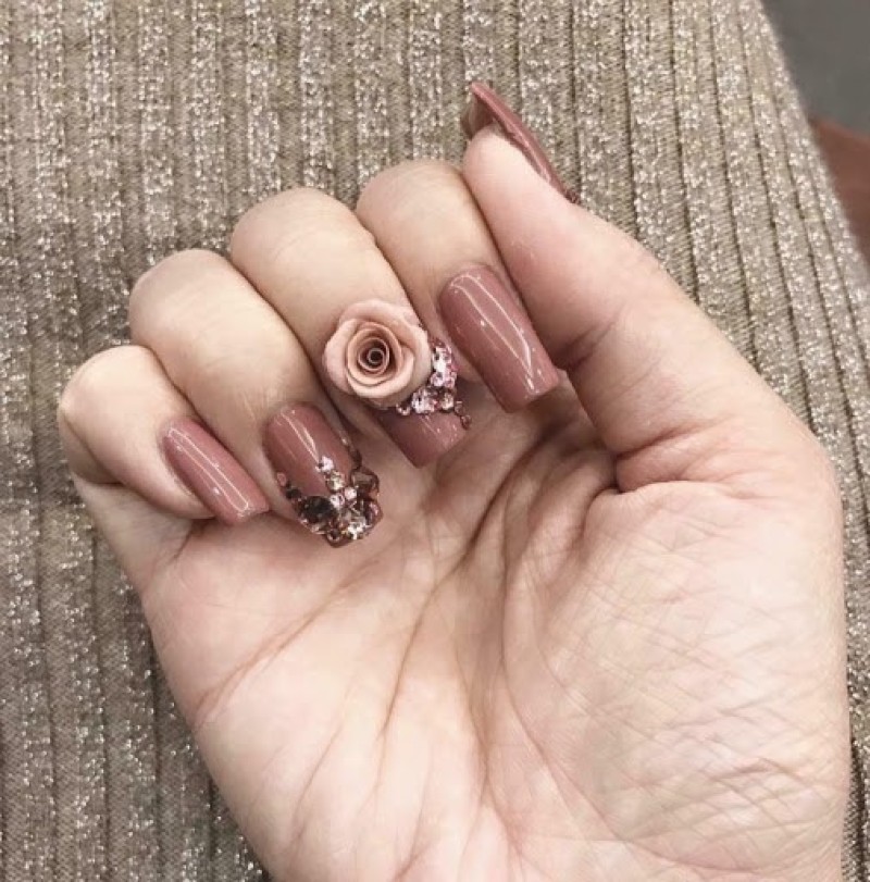 nail đẹp, 15+ mẫu nail màu nude đẹp thịnh hành 2023