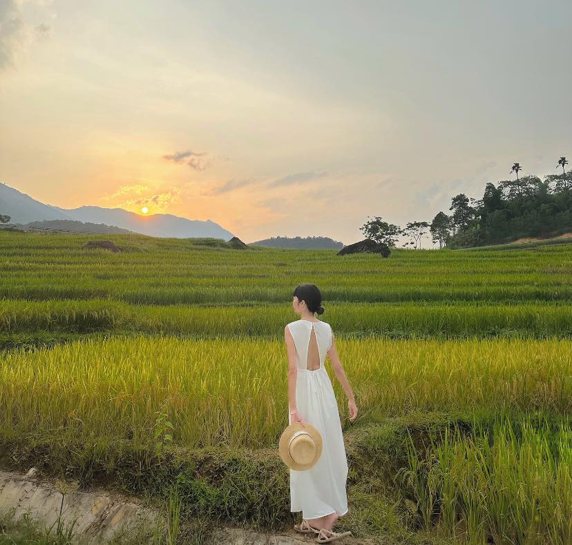 conservation area, from hanoi, nature reserve, thanh hoa, with 2 million vnd you can go to explore pu luong which is entering the most beautiful ripe rice season