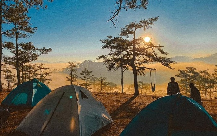 Kinh nghiệm cắm trại trên núi Bà Đen Tây Ninh cuối tuần siêu trải nghiệm 