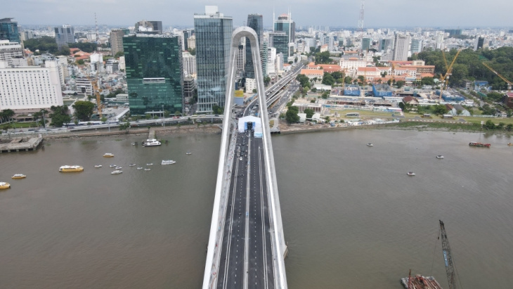 Cầu Thủ Thiêm 2 ở Sài Gòn chính thức đổi tên thành cầu Ba Son