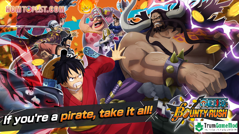 Tham gia đội hình hải tặc mạnh nhất trong One Piece Bounty Rush