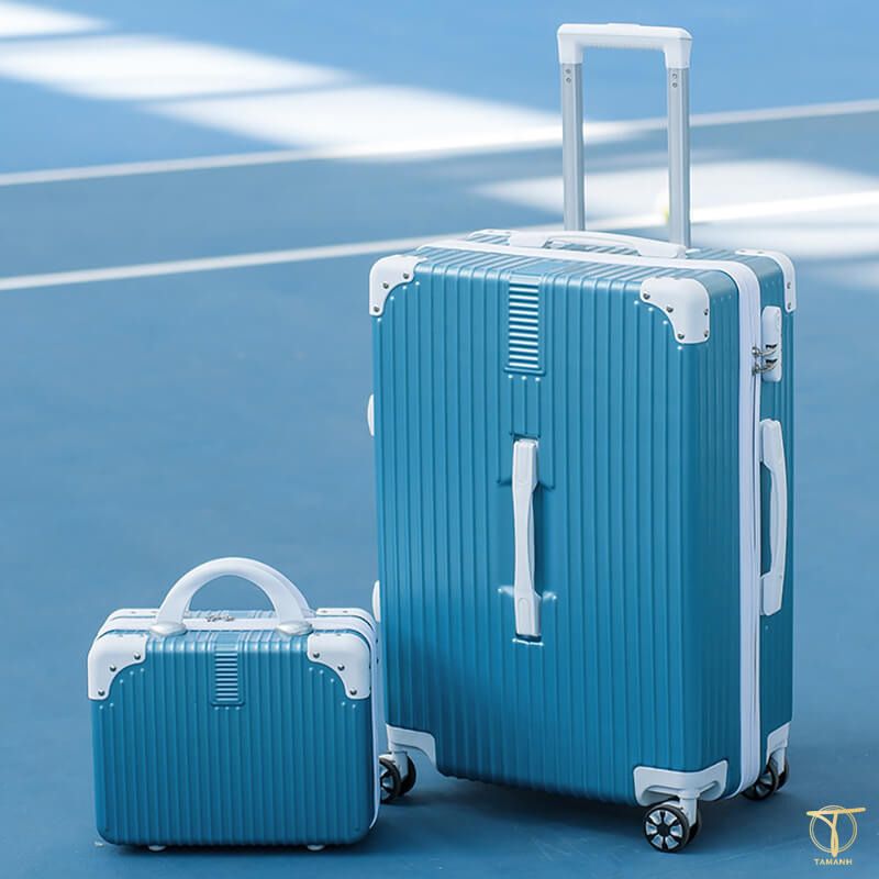 bảng size vali, cách tính và chọn size vali phù hợp cho chuyến đi
