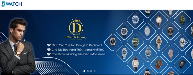 Dwatch Luxury – chuyên cung cấp đồng hồ Replica, trang sức cao cấp