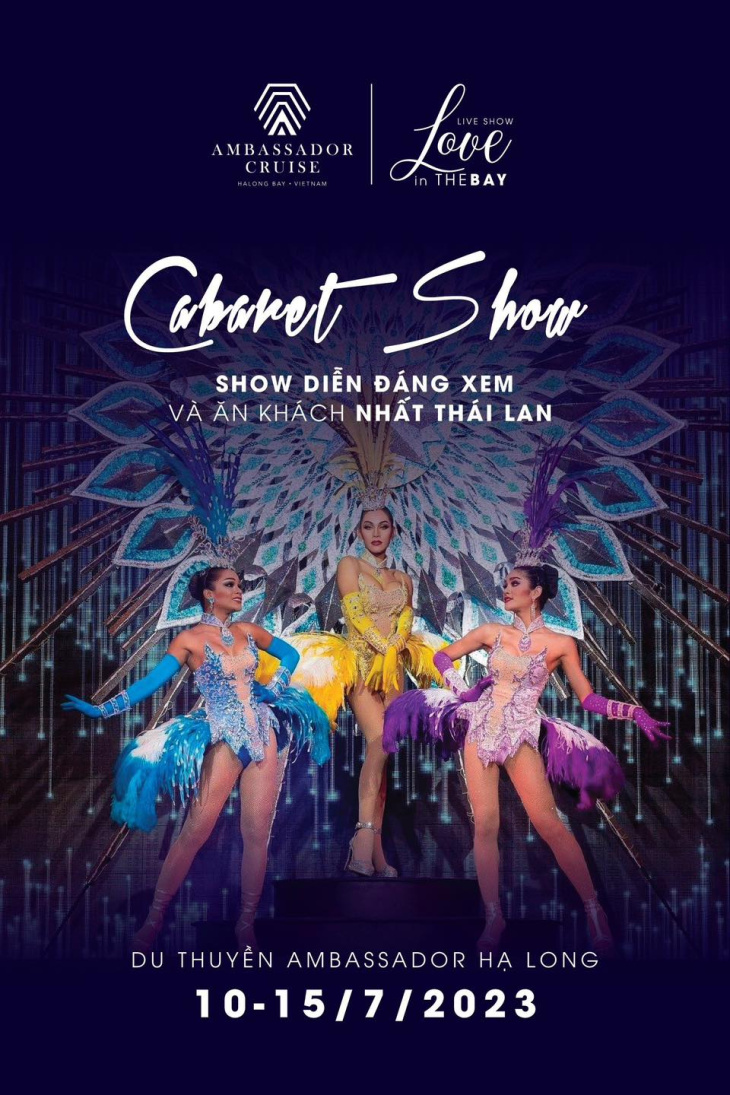 Cabaret show: Show diễn ăn khách nhất Thái Lan lần đầu xuất hiện tại Hạ Long