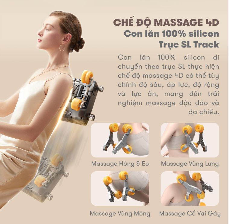 ghế massage, giới thiệu những tính năng nổi bật của ghế massage elip ole