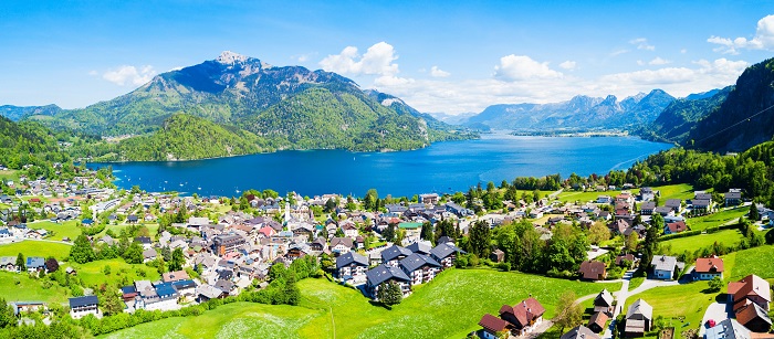 'Lạc bước' đến làng St. Gilgen đẹp như tranh vẽ bên hồ Wolfgangsee, Áo