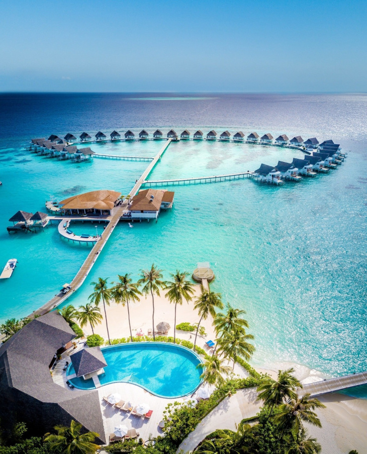 Hai resort Maldives cho kỳ nghỉ đẳng cấp tại “thiên đường biển”