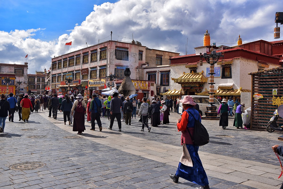 lễ hội shoton – trải nghiệm văn hóa tây tạng