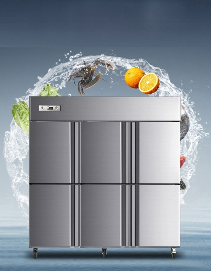 Tủ lạnh công nghiệp 6 cánh Auvietcorp.com: Giải pháp lưu trữ đa dạng cho ngành công nghiệp