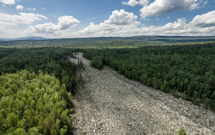 Big Stone River – Dòng sông đá khổng lồ ở Nga