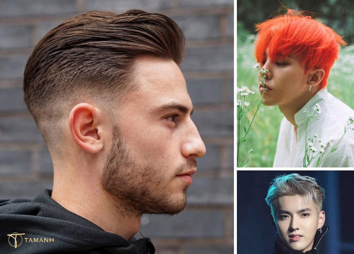 Top 10+ màu nhuộm tóc Nam đẹp, Hot
