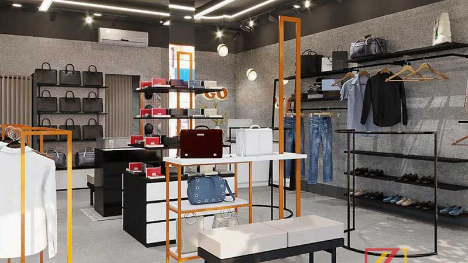 thi công nội thất shop, cửa hàng bảo hành trọn gói