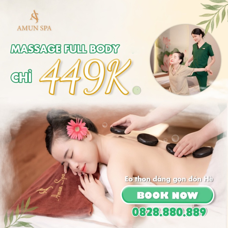 Top 8 Địa chỉ massage thư giãn chất lượng nhất ở TP.Hồ Chí Minh