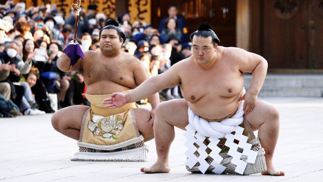 sumo nhật bản - biểu tượng cho sức mạnh của người nhật bản