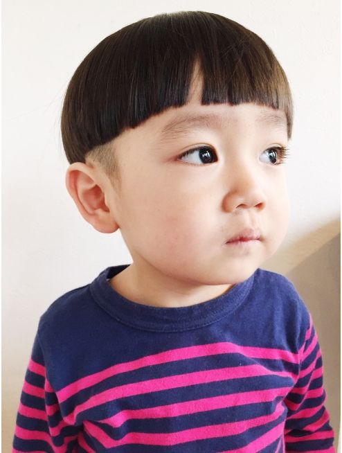 kiểu tóc, top các kiểu tóc đẹp cho bé trai 1-2 tuổi gọn gàng, đáng yêu