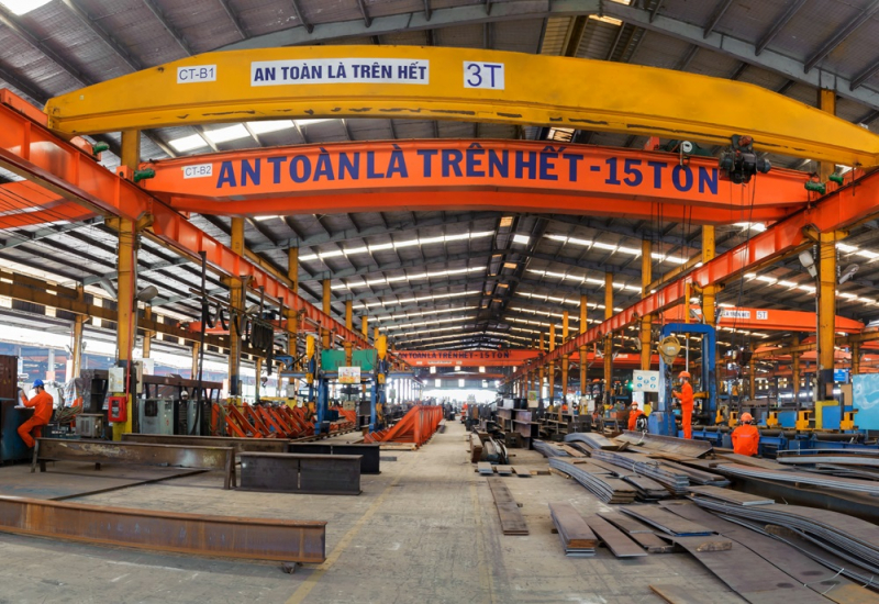 review top 5 best steel structure fabricators in vietnam