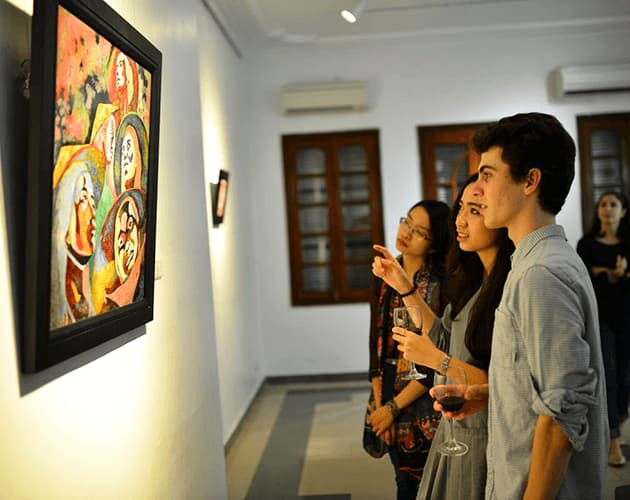 review top 5 best art galleries to visit in hanoi, vietnam