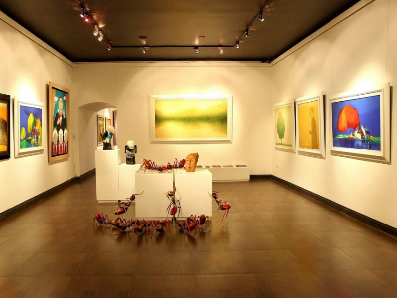 review top 5 best art galleries to visit in hanoi, vietnam