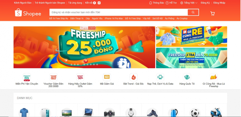 Review Top 4 Best Online Shopping Sites in Vietnam