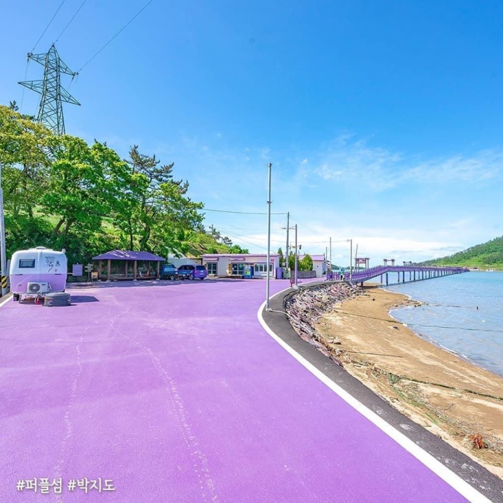 Cụm đảo Banwol và Bakji, có màu tím lạ lùng ở Hàn Quốc