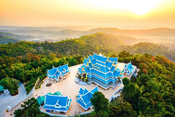Chùa Pa Phu Kon Thái Lan: kỳ quan kiến trúc trên đỉnh đồi