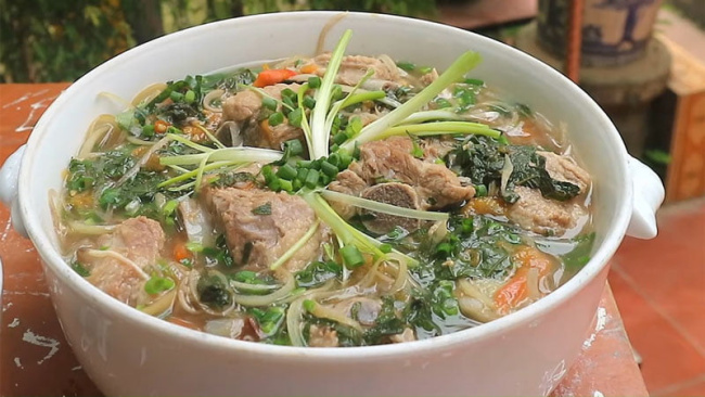 Canh hoa chuối nấu xương – Món ăn ngon của người Việt