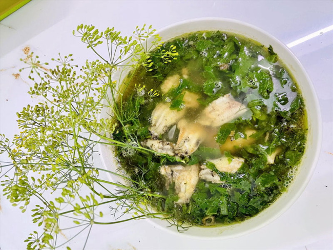 Canh cải cá rô – Món ăn đồng quê vô cùng hấp dẫn