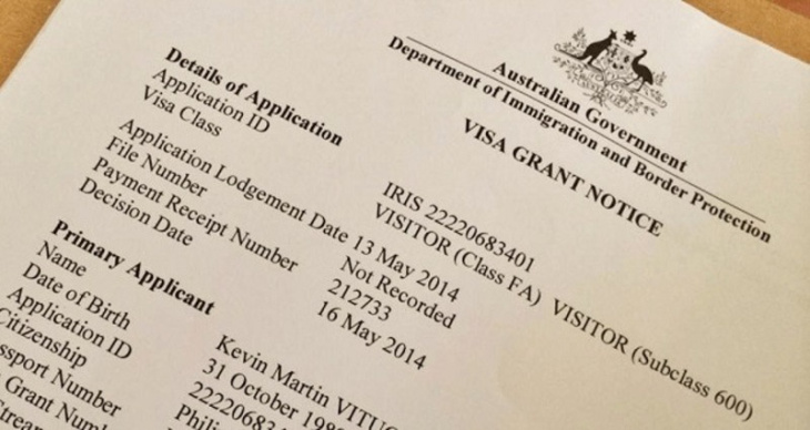 Tìm hiểu về thủ tục & kinh nghiệm xin visa 600 úc cho người mới