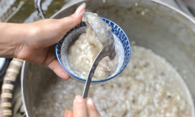 Cháo gõ Ứng Hòa – món ăn độc đáo gây tò mò ở Hà Nội