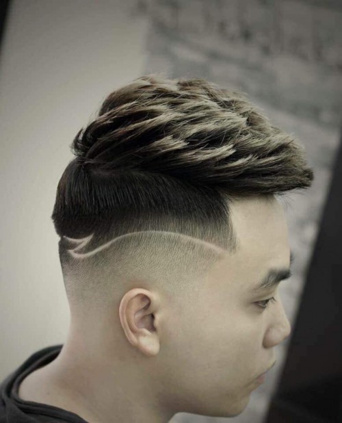 Top 20+ kiểu kẻ tóc nam đẹp theo xu hướng tattoo hair 2022 – The Fist  Barbershop