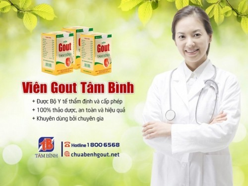 10 sản phẩm chữa bệnh gout (gút) cấp tính tốt nhất hiện nay