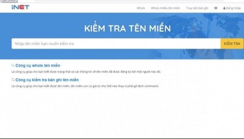 10 trang web kiểm tra tên miền nhanh và chính xác nhất