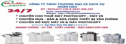 10 công ty có dịch vụ cho thuê máy photocopy tốt nhất tại hà nội