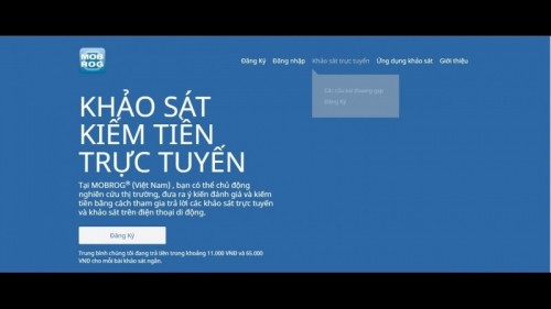 10 trang web khảo sát kiếm tiền online uy tín nhất tại việt nam