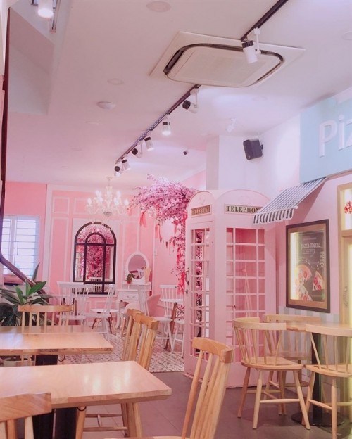 7 quán cafe tone hồng đáng yêu nhất sài gòn