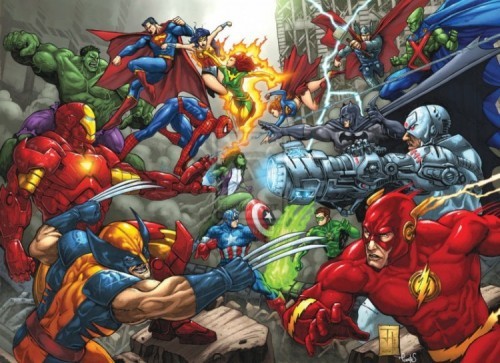 10 cặp nhân vật giống nhau đến kỳ lạ trong truyện tranh của marvel và dc