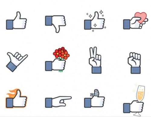 14 bộ icon hấp dẫn nhất facebook